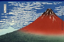 Fuji, Berg bei klarem Wetter (Red Fuji)