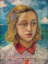 Portrait einer jungen Frau, Portrait einer jungen Frau,