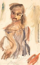 Die Frau, die zurück schaut