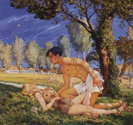 Illustration zum Roman Daphnis und Chloé 4