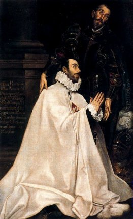 Julian Romero de las Azanas und seinem Patron St. Julian