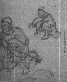 Sketch auf "Heilige Feuer"