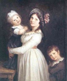 Family Portrait von Madame Anthony und ihre Kinder Family Portrait von Madame Anthony und ihre Kinder