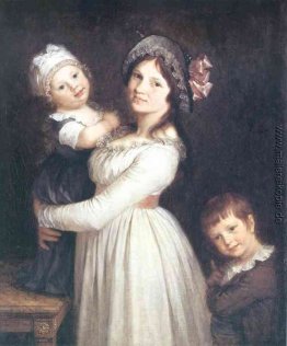 Family Portrait von Madame Anthony und ihre Kinder