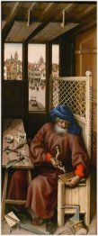 Die Mérode-Triptychon - Joseph als mittelalterliche Schreiner Die Mérode-Triptychon - Joseph als mittelalterliche Schreiner
