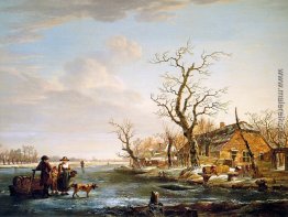 Winterlandschaft an Drevel