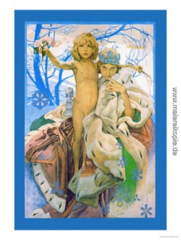 Poster-Präsentation von Andersens Schneekönigin