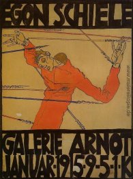 Selbstporträt als St. Sebastian (Plakat)