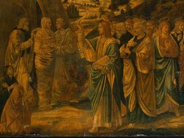 Die Auferweckung des Lazarus (Detail)
