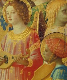 Krönung der Jungfrau (Detail) Krönung der Jungfrau (Detail)