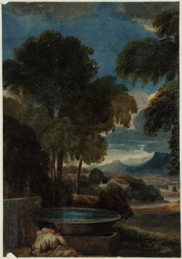 Klassische Landschaft (nach Poussin)