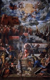 Doge Nicolò da Ponte Empfangen eines Laurel Crown von Venedig