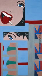 Gemalt Collage Gemalt Collage