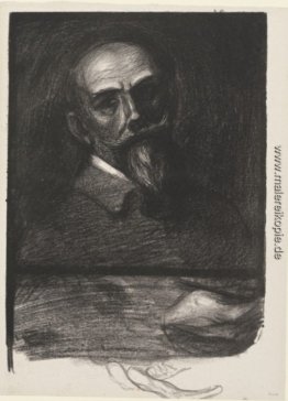 Steinlen de Gesicht Tete inclinée