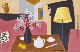 Nature morte dans la grande salle (au Rivier)