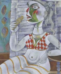 Frau isst Bhutta Frau isst Bhutta