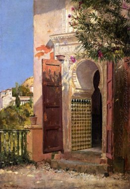 Eine maurische Doorway