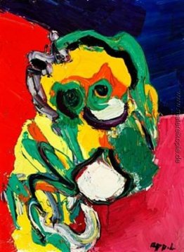 Bunte Maske