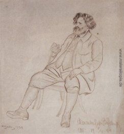 Porträt von M. A. Woloschin Porträt von M. A. Woloschin