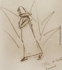 Frau gehen