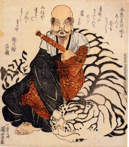 Hattara Sonja mit seinem weißen Tiger