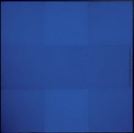 Abstrakte Malerei: Blau