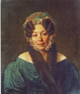 Porträt von M. M. Philosophova
