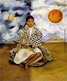 Porträt von Lucha Maria, ein Mädchen aus Tehuacan
