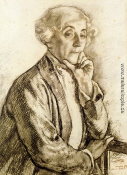 Porträt von Maria van Rysselberghe