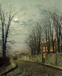 Eine winterliche Mond Eine winterliche Mond