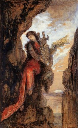 Sappho auf der Klippe