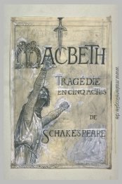 Projet de frontispice gießen Macbeth