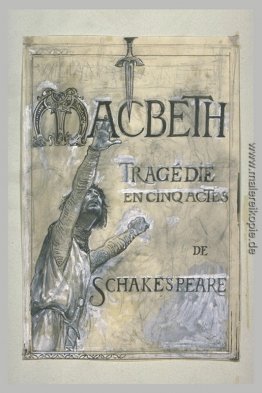 Projet de frontispice gießen Macbeth