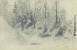 Skizze der Landschaft