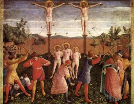 St. Cosmas und St. Damian Crucifixed und Stoned