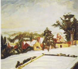 Winter-Ansicht von Chartwell