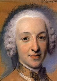 Vorbereitung des Porträt von Joseph Amedee Victor Paris, Sohn de