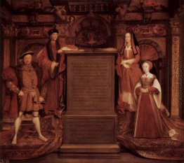 Henry VII, Elisabeth von York, Henry VIII und Jane Seymour
