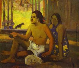 Eiaha Ohipa oder Tahitians in einem Raum