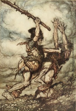 Fafner tötet Fasolt
