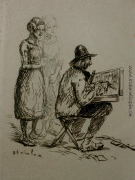 Künstler Zeichnung Künstler Zeichnung