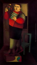 Junge mit Maschine Junge mit Maschine