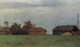 Landschaft mit Gebäuden