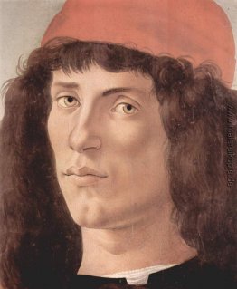 Portrait eines jungen Mannes mit roter Kappe