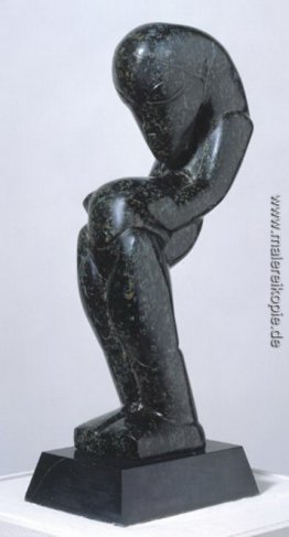 Weibliche Figur in Flenite