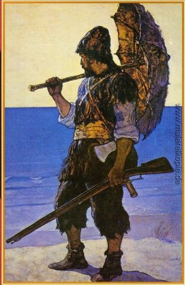 Robinson Crusoe-Illustration