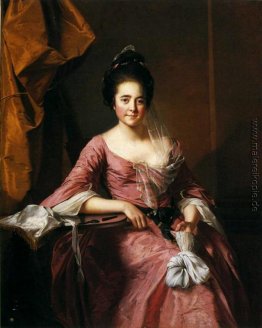 Porträt einer Dame mit ihrem Lacework