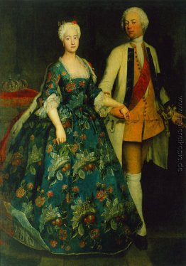 Prinzessin Sophie Dorothea Marie mit ihrem Mann, Friedrich Wilhe