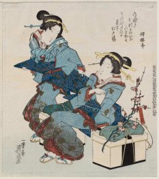 Frauen auf einem Ausflug Frauen auf einem Ausflug