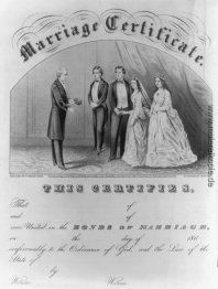 Heiratsurkunde Heiratsurkunde